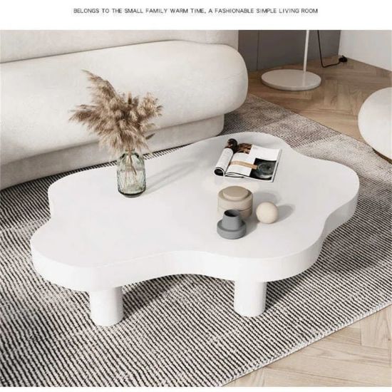 Soft Curve Table + Coffee Table + liqana