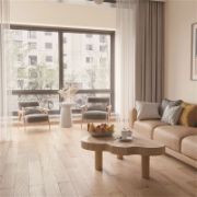 Soft Curve Table + Coffee Table + liqana