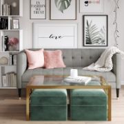 Julian Table + Coffee Table + liqana