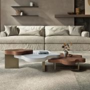 Kadin Set + Interlocking Coffee Tables + liqana
