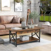 Viora Table + Coffee Table + liqana