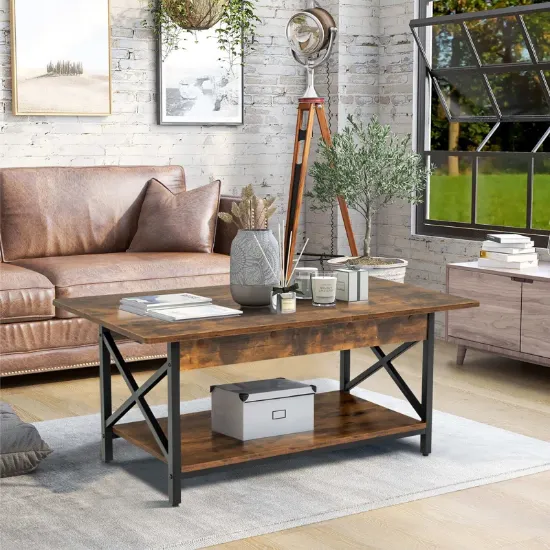 Viora Table + Coffee Table + liqana