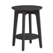 Dalal Table + modern farmhouse wooden side table + liqana