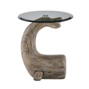 Hoota Table + Whale Side Table + liqana