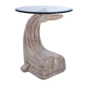 Hoota Table + Whale Side Table + liqana
