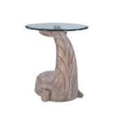 Hoota Table + Whale Side Table + liqana