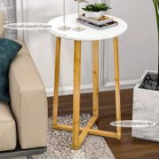 Noura Table + modern side table + liqana