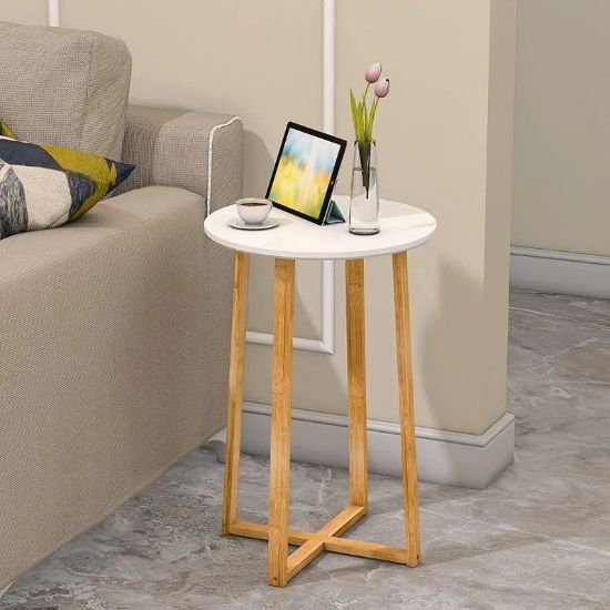 Noura Table + modern side table + liqana