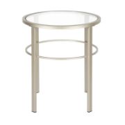Lumeer Table + luxury glass side table + liqana