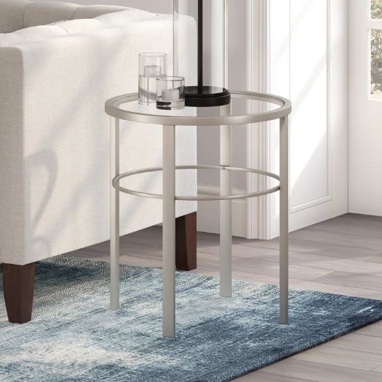 Lumeer Table + luxury glass side table + liqana