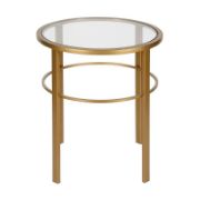 Lumeer Table + luxury glass side table + liqana