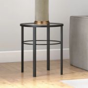 Lumeer Table + luxury glass side table + liqana