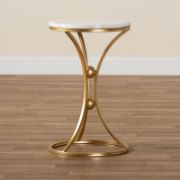 Marblina Table + modern marble side table + liqana
