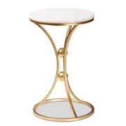 Marblina Table + modern marble side table + liqana