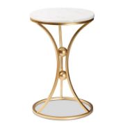 Marblina Table + modern marble side table + liqana