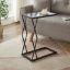 Rouh Table + nature-inspired glass side table + liqana