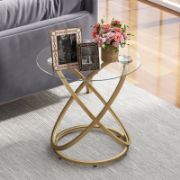 Quenty Table + decorative marble pattern side table + liqana