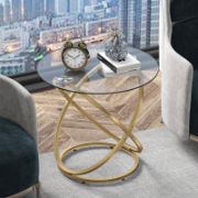 Quenty Table + decorative marble pattern side table + liqana