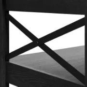 Vira Table + classic coffee table with functional lower shelf + liqana