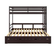King Bunk Bed with Storage Drawer