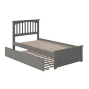 Modern Mission Bed furniture liqana