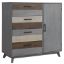 Gray Wardrobe  furniture liqana