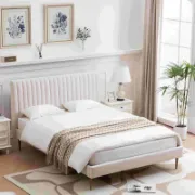 Modern Upholstered Platform Bed