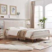 Modern Upholstered Platform Bed