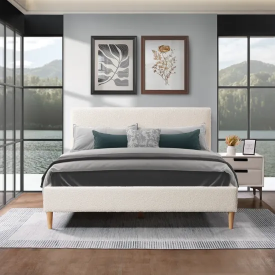 Bouclette Bed furniture liqana