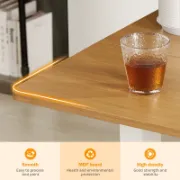 Rawafed Desk + Height Adjustable Desk + liqana