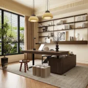 Ofaq Desk + Height Adjustable Desk + liqana