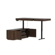 Ofaq Desk + Height Adjustable Desk + liqana