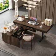 Ofaq Desk + Height Adjustable Desk + liqana