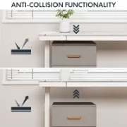 Rawasi Desk + Electric Height Adjustable Desk + liqana