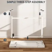 Rawasi Desk + Electric Height Adjustable Desk + liqana