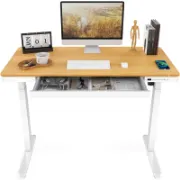 Rawasi Desk + Electric Height Adjustable Desk + liqana