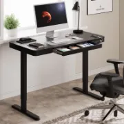 Rawasi Desk + Electric Height Adjustable Desk + liqana