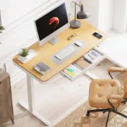 Rawasi Desk + Electric Height Adjustable Desk + liqana