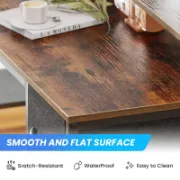 Zawaya Desk + L-Shaped Desk with Storage Shelves + liqana