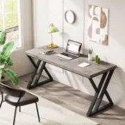 Fidaa Desk + Modern Metal Desk + liqana