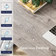 Fidaa Desk + Modern Metal Desk + liqana