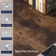 Fidaa Desk + Modern Metal Desk + liqana