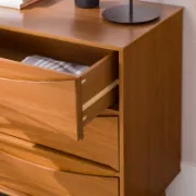 Solid Wood Double Dresser with Modern Design