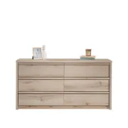 6-Drawer Modern Dresser