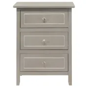 3-Drawer Nightstand