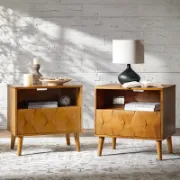 Hexora Nightstand Set furniture liqana