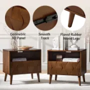 Hexora Nightstand Set furniture liqana