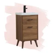 Bathroom Vanity with Resin Top