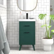 Bathroom Vanity with Resin Top
