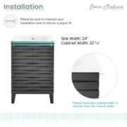 Solis Bathroom Vanity furniture liqana